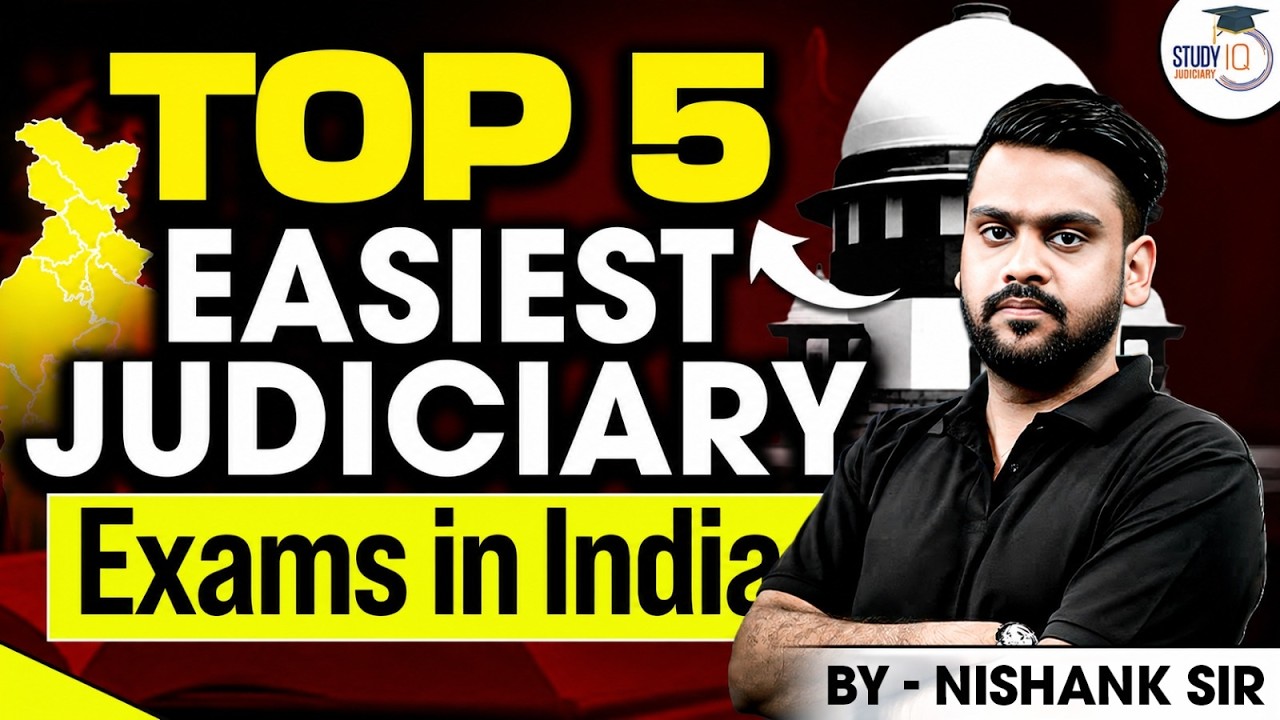 Top 5 Easiest Judiciary Exams in India | by Nishank Sir
