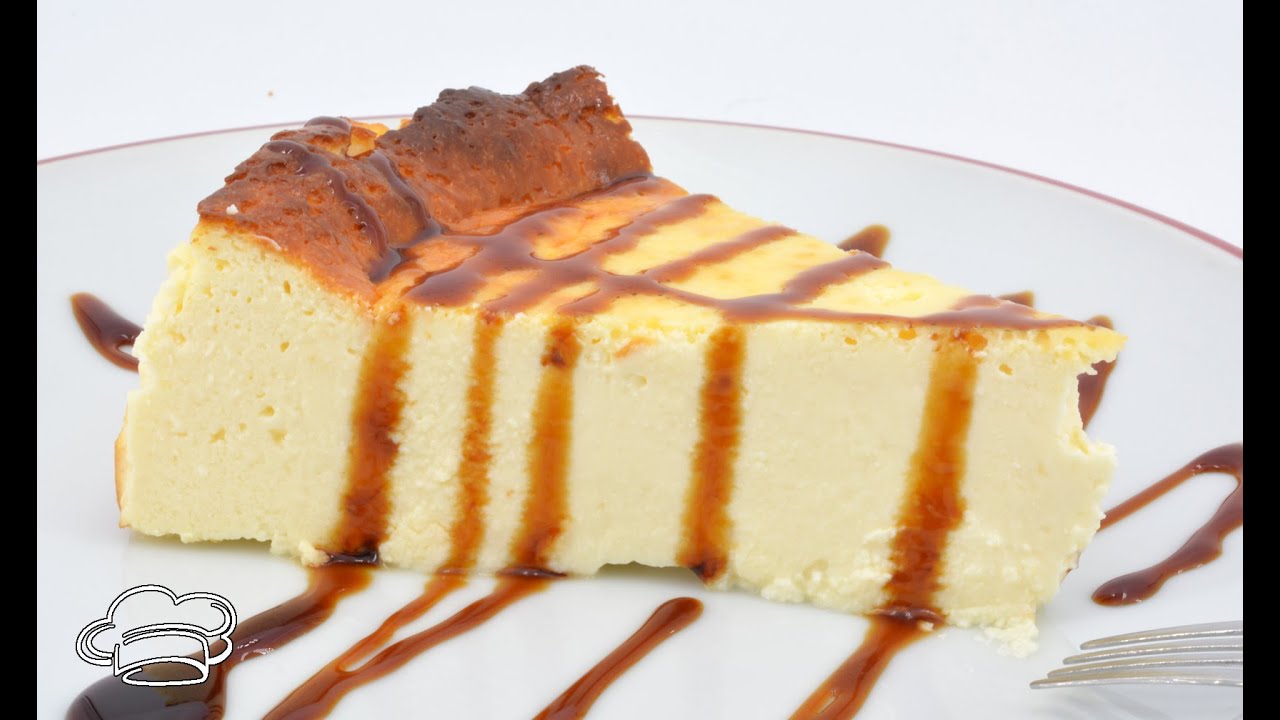Tarta de queso batido y yogur, tarta de queso al horno