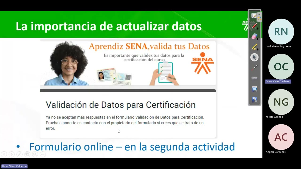 Conferencia Web No 1 Inducción