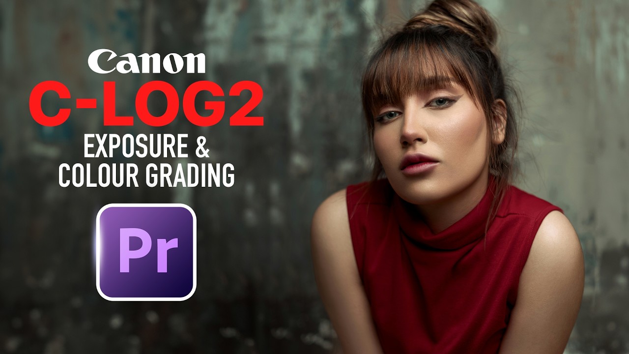 Как экспонировать и выполнить цветокоррекцию для материала Canon C LOG 2 в Premiere Pro