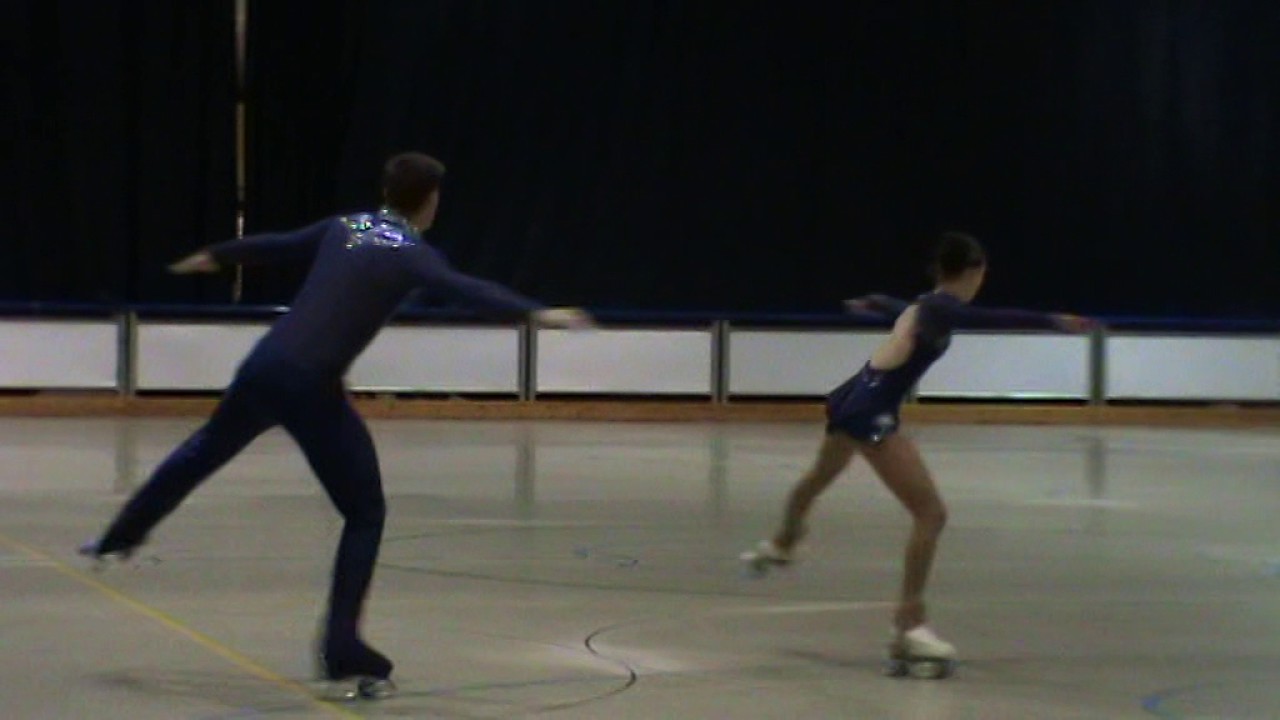 Mattia Zardi Alice Piazzi Short Program Regionale 2017