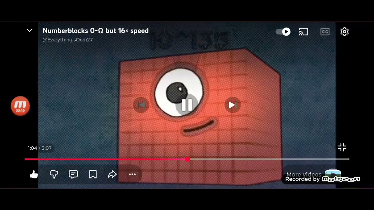 (🥉 MY MOST POPULAR VIDEO) Numberblocks 0-Ω but 32× speed