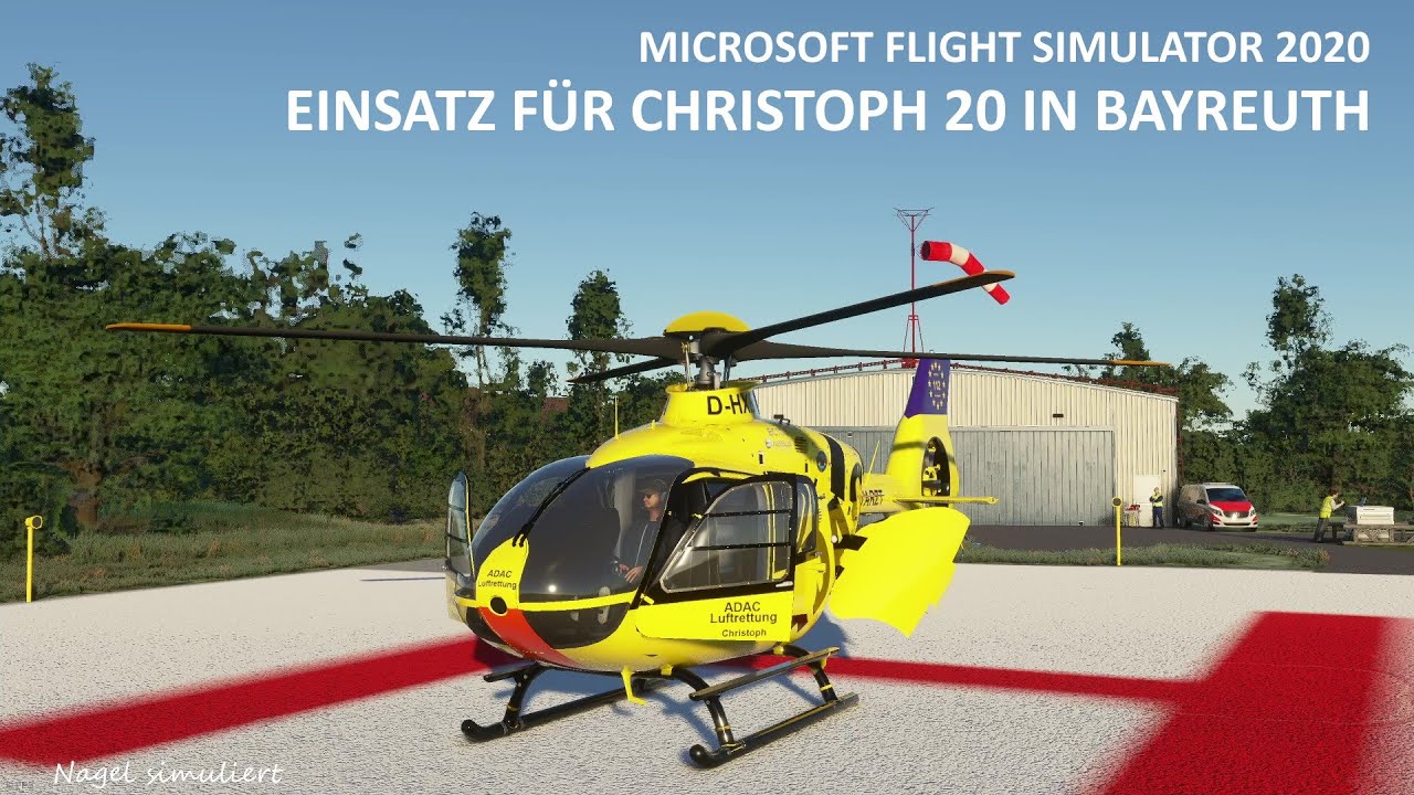 MSFS20: Einsatz für Christoph 20 in Bayreuth