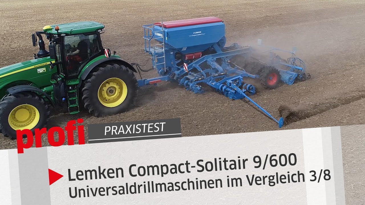 Lemken Compact Solitair 9/600 im 6-m-Universaldrillmaschinen im Vergleich (3/8) | profi #Praxistest