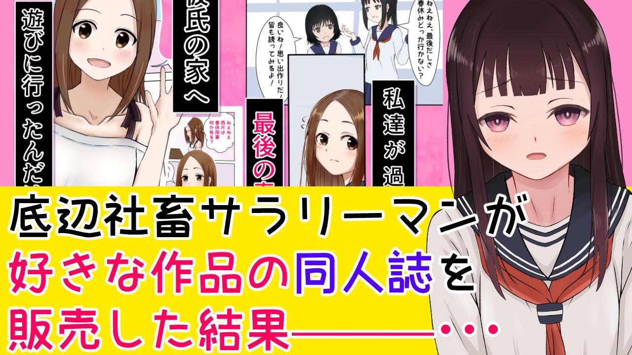 【DL同人】底辺社畜が５年間掛け、意地で同人誌を完成さたのでDL同人で販売してみた結果!!（漫画家志望）