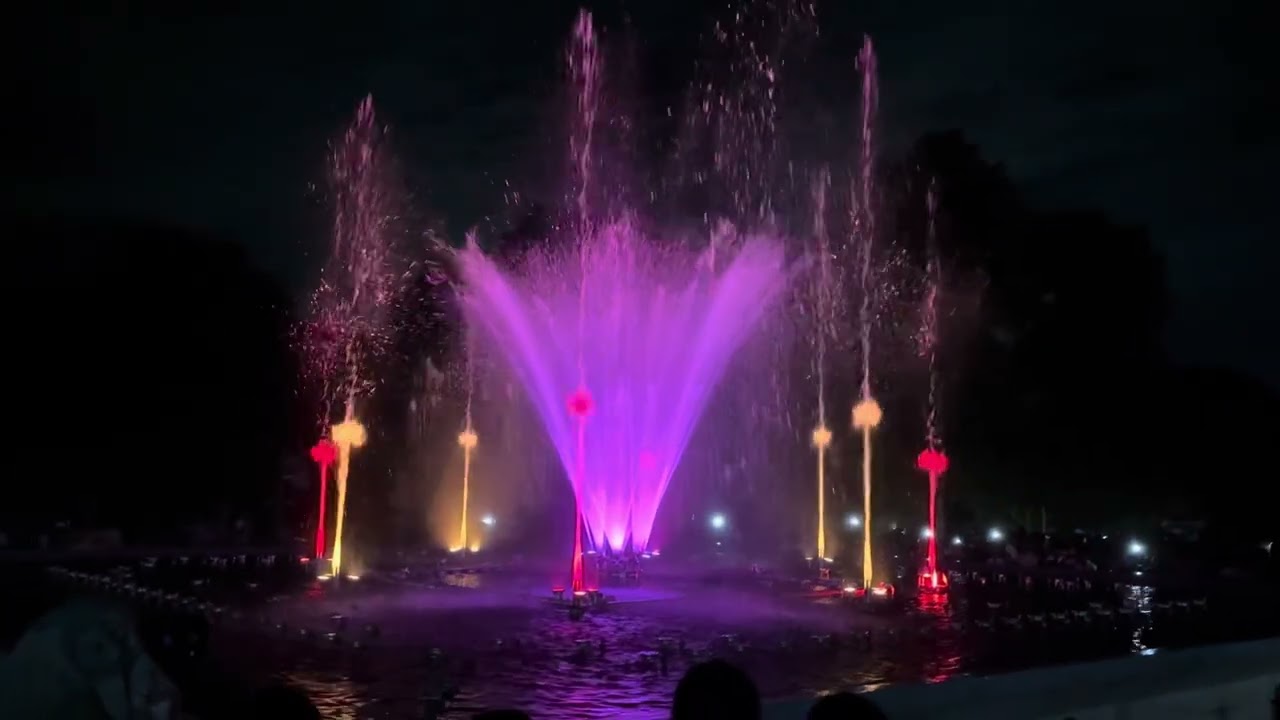 World famous Brindavan garden Mysore