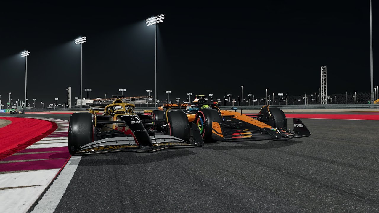 George Russell vs Lando Norris for the first place