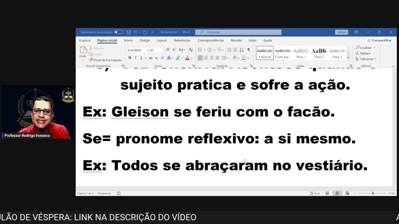VOZES VERBAIS