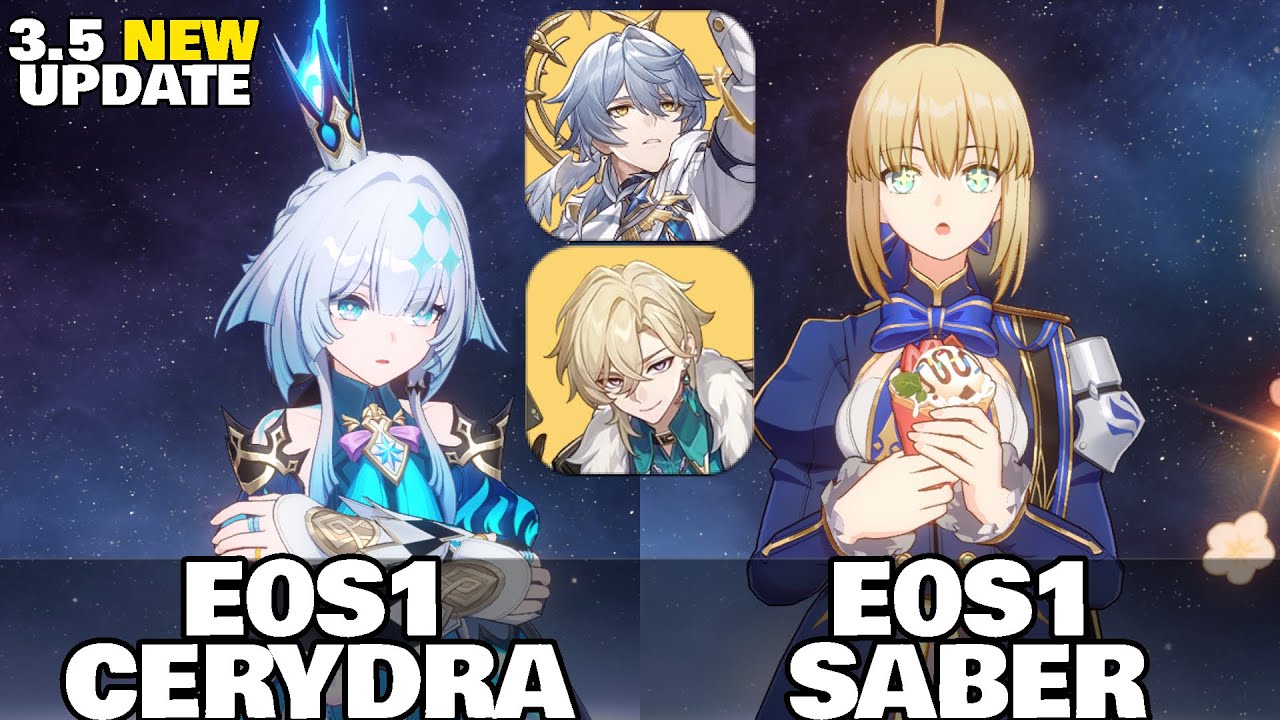 3.5 NEW UPDATE! E0S1 Cerydra x Saber Showcase! | NEW 3.5 Updated APOC