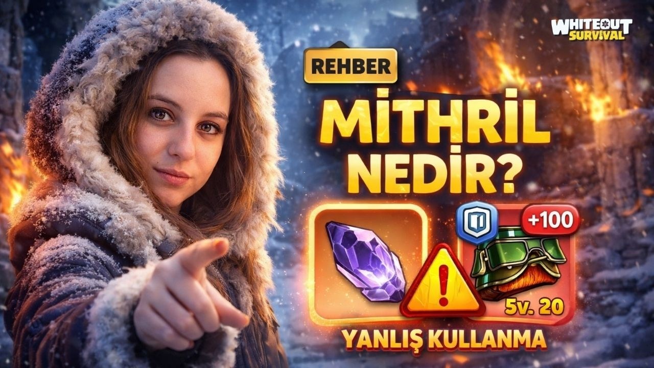 MİTHRİL NEDİR ve NASIL KULLANILIR? | Whiteout Survival