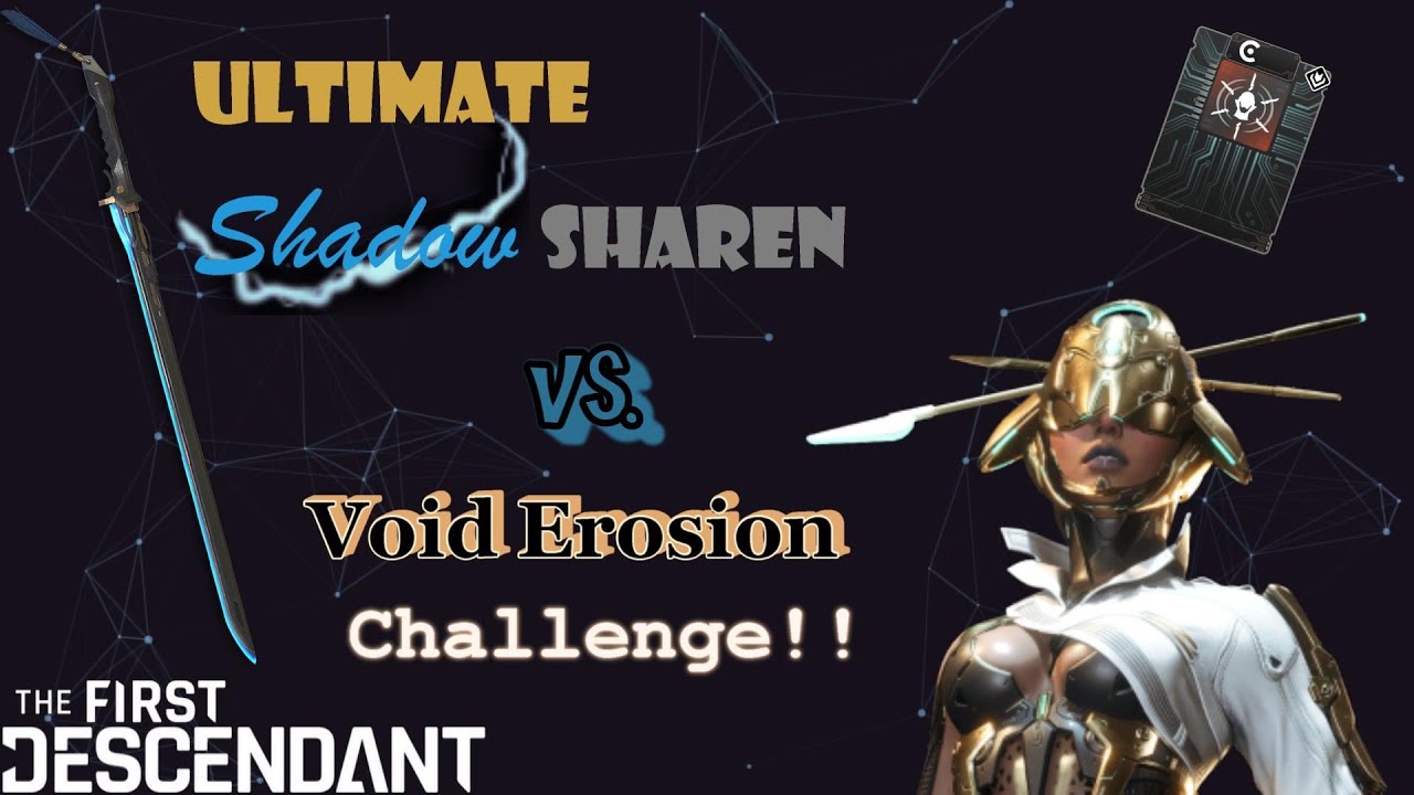 Ultimate Sharen vs Void Erosion Challenge (build showcase) #tfd #thefirstdescendant #gaming #ps5 