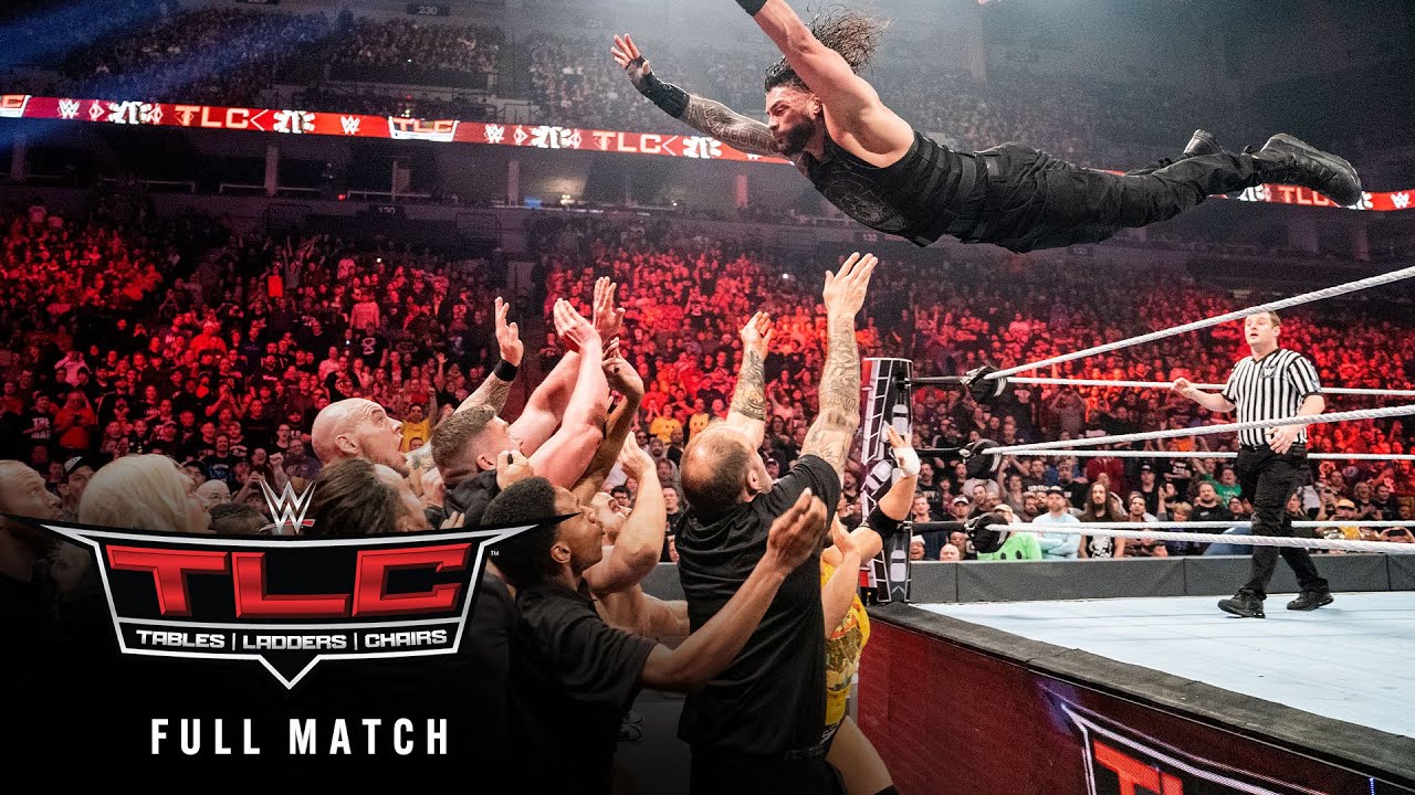 ПОЛНЫЙ МАТЧ: Роман Рейнс против Короля Корбина — матч TLC: WWE TLC 2019