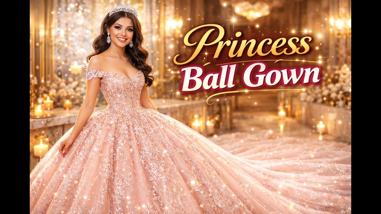 Magical princess Ball gown where dreams come true