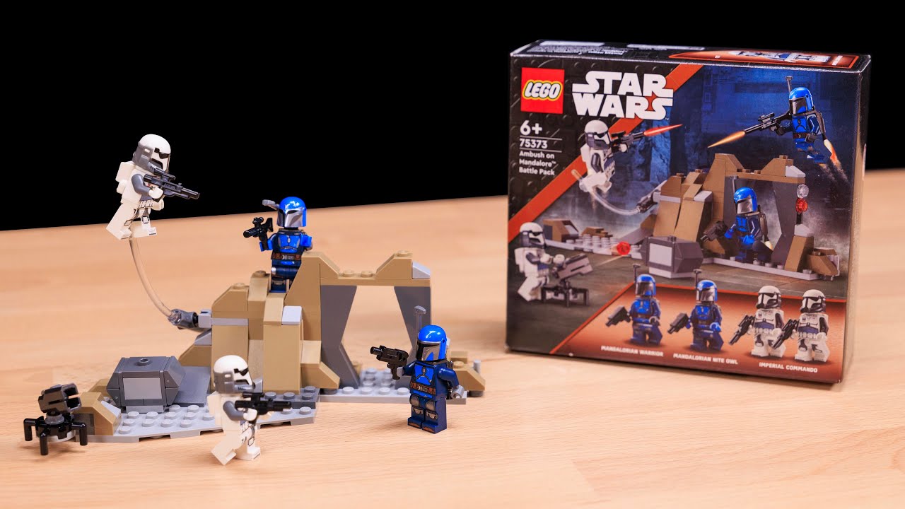 ОБЗОР боевого набора LEGO Star Wars &laquo;Засада на Мандалоре&raquo; | Набор 75373
