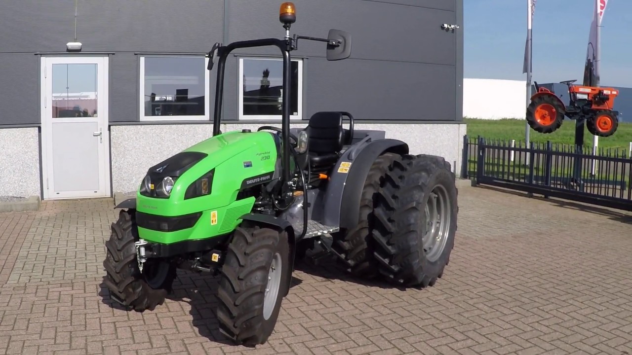 Deutz Agrokid 230 4wd / 0001 Draaiuren / Dubbellucht