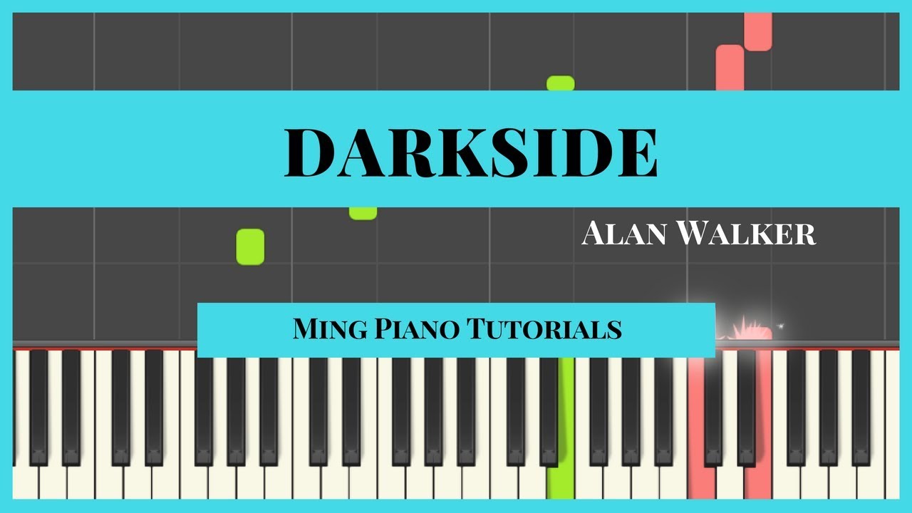 Darkside - Alan Walker (Midi Sheets) Piano Cover Tutorial (Ming Piano Tutorials) Synthesia