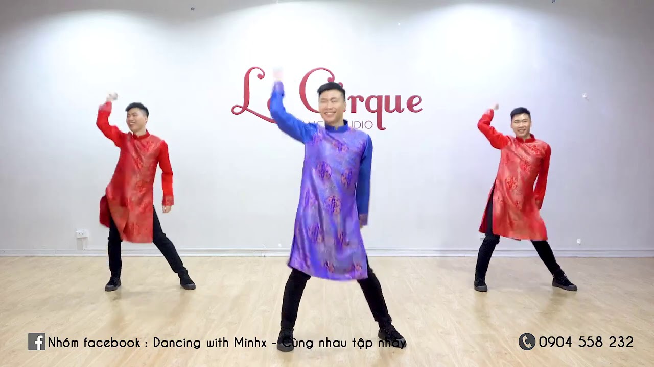 Bài nhảy Fitness nhạc Xuân - Giảm cân | Dancing with Minhx