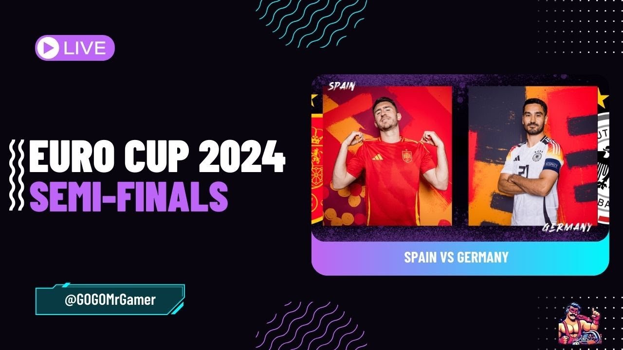 🏆 Euro Cup 2024: Germany vs. Spain Semifinals! ⚽ | Epic Showdown! 🔥