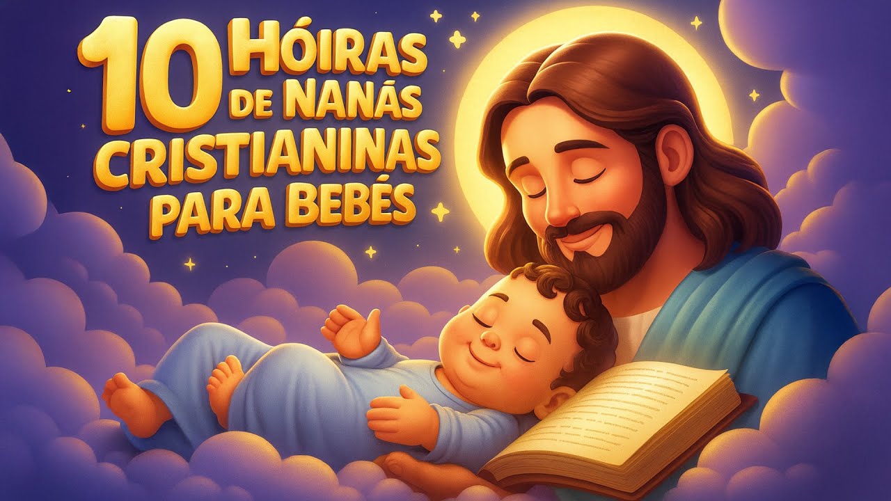 10 Horas de Nanas Cristianas para Bebés ✨ Música Suave para Dormir con Versículos Bíblicos