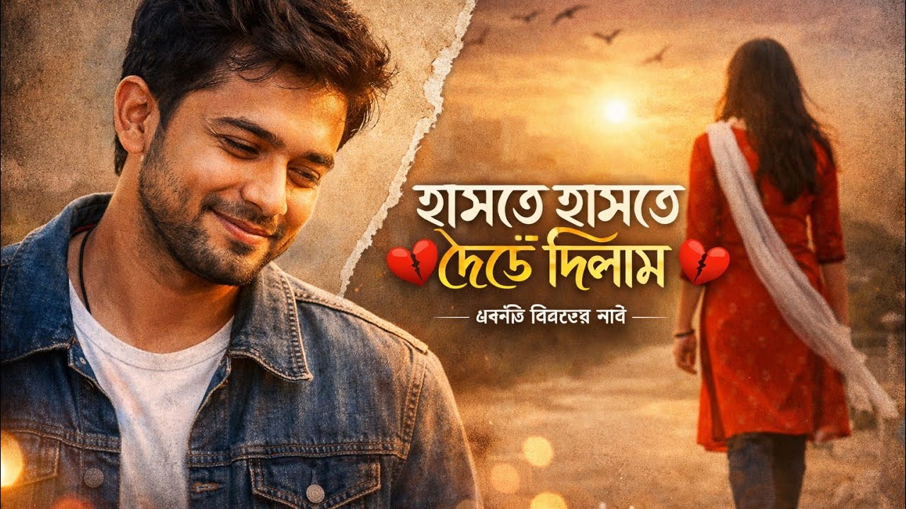 হাসতে হাসতে তাকে ছেড়ে দিলাম – বঙ্গ টিউন | Heartbreaking Bangla Sad Song