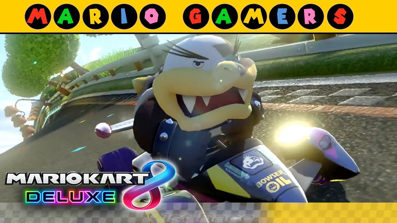 Mario Kart 8 Deluxe - Morton Gameplay - Flower Cup 150cc