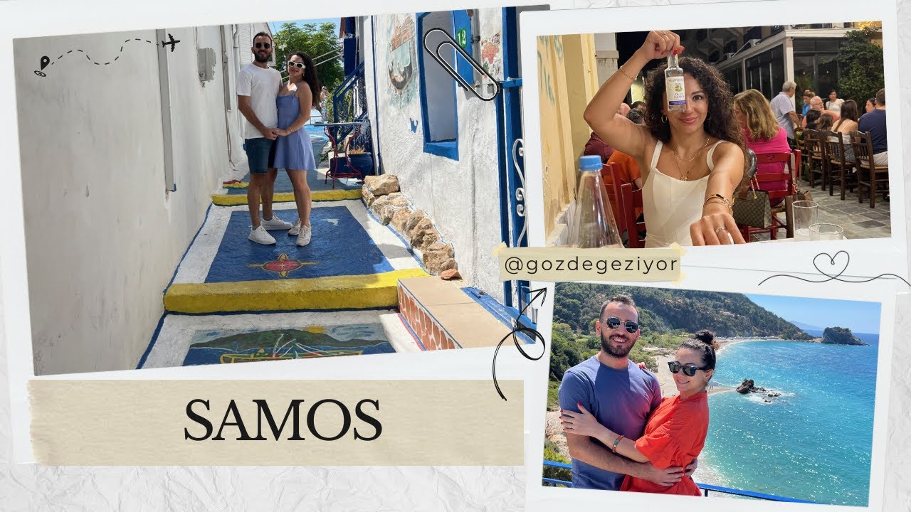 Samos'ta Dolu Dolu Tatil | Samos'ta Deniz ve Güneş Keyfi | Samos Gezilecek Yerler | Samos Vlog Part1