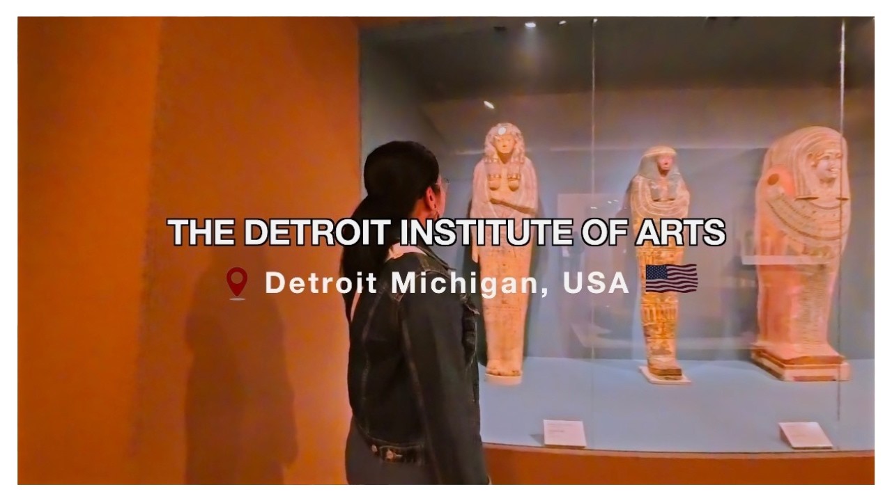 Detroit Institute of Arts (DIA) Detroit Michigan United States || Travel Vlog || Bhing Bhing