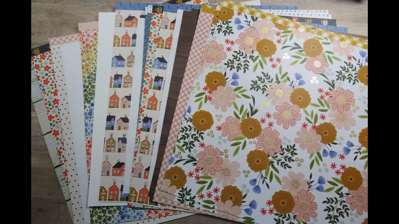 Making Scrapbook Page Kits - adding the Embellishments