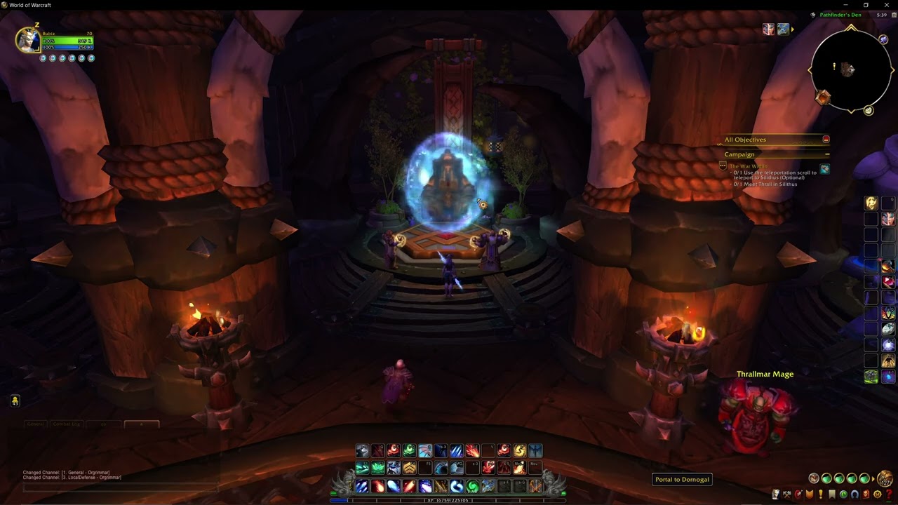 Orgrimmar Portal to Dornogal Location, WoW TWW Horde Portal to Khaz Algar