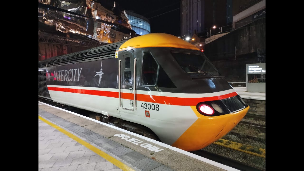 LAST EVER CrossCountry HST to depart Birmingham New Street!