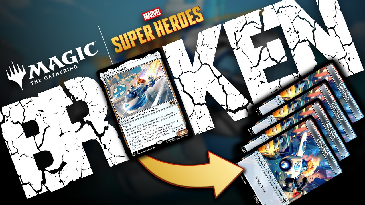 GOTTA GO FAST! The Fantasticar from Marvel Super Heroes Commander (MTG MSC) | Legacy The EPIC Storm