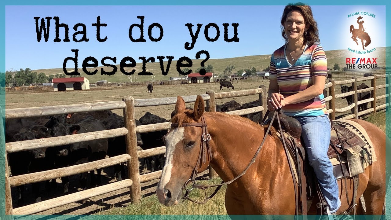 What do YOU deserve in a rural real estate agent?