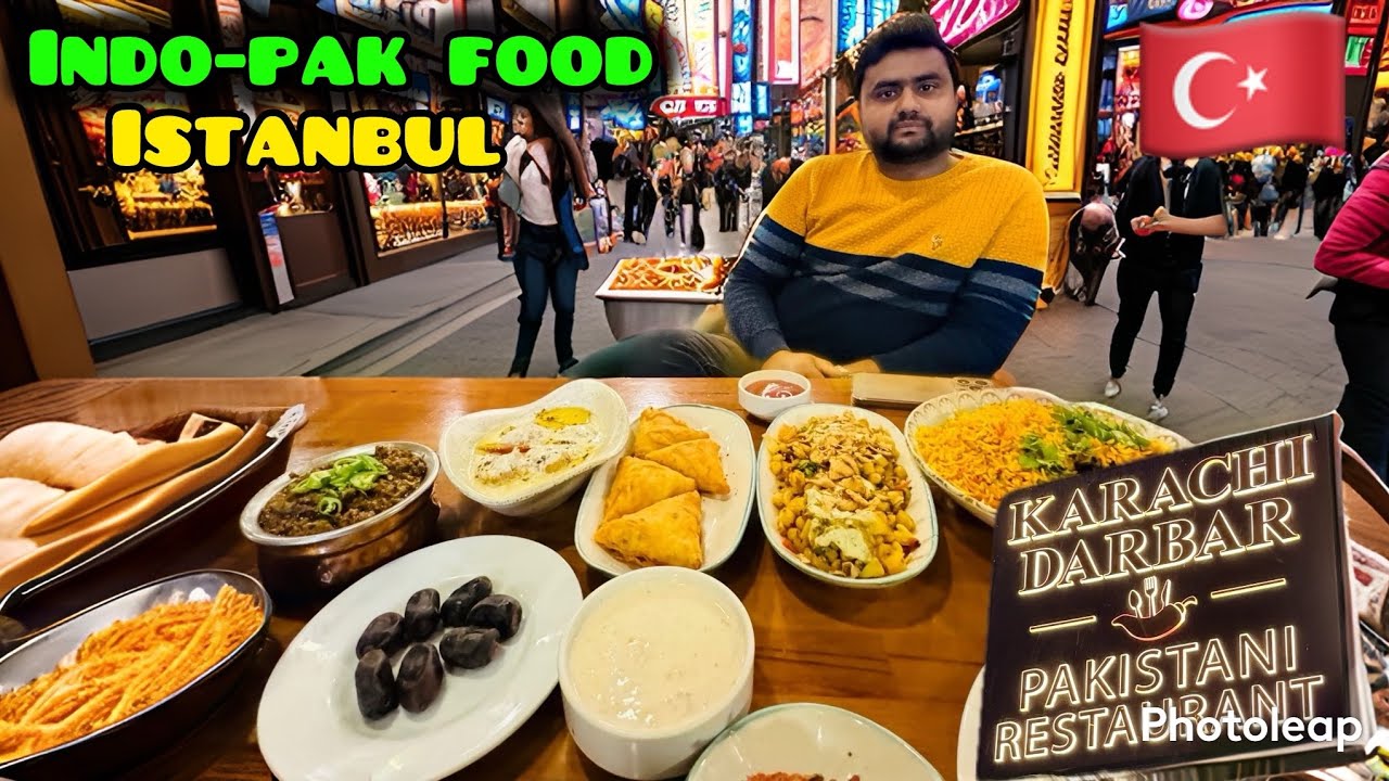 Indian-Pakistani food in Istanbul|Desi food in Istanbul|taksim square|episode:3