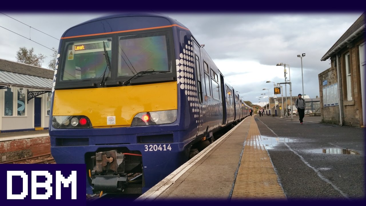 Scotrail Class 320/4 BASH *Includes footage of NEW Saltire 320414* (17/10/16)