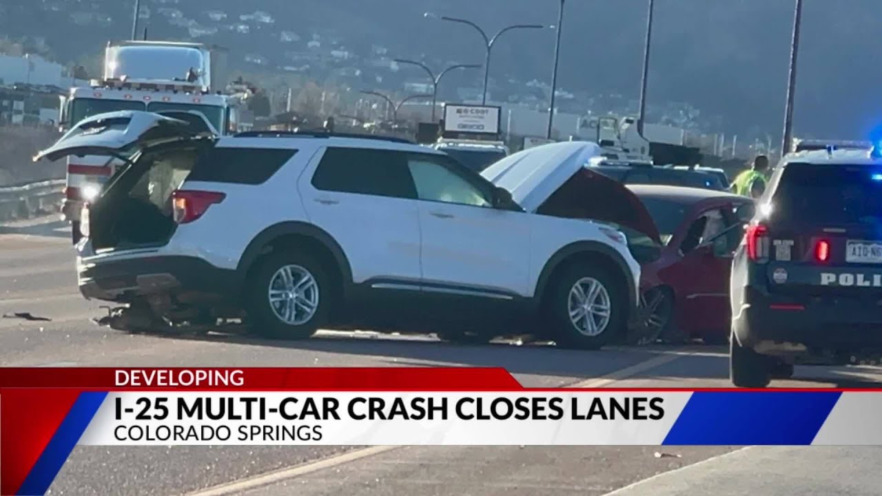 Multi-vehicle crash causing delays near Motor City