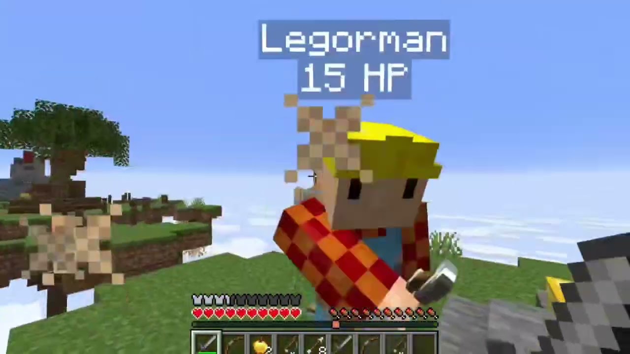 мы сыграли в маинкрафт с Legorman