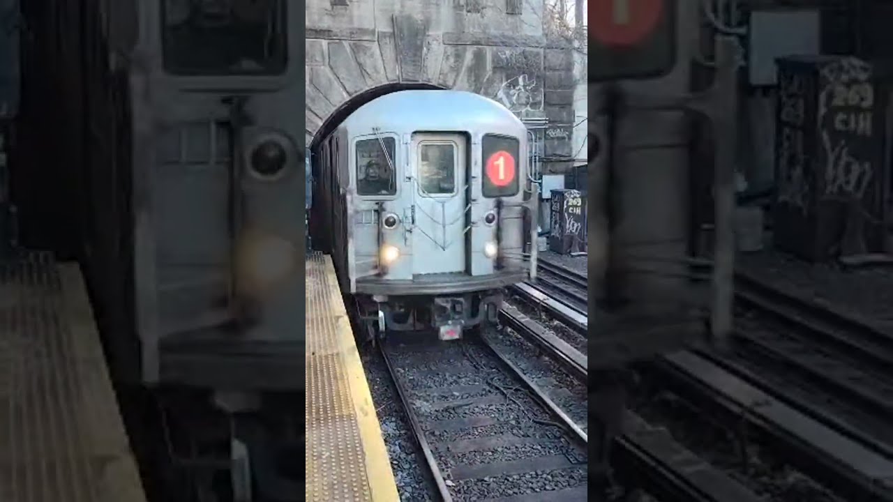 from dyckman  to the bronx on the 1 train  nyc life style 