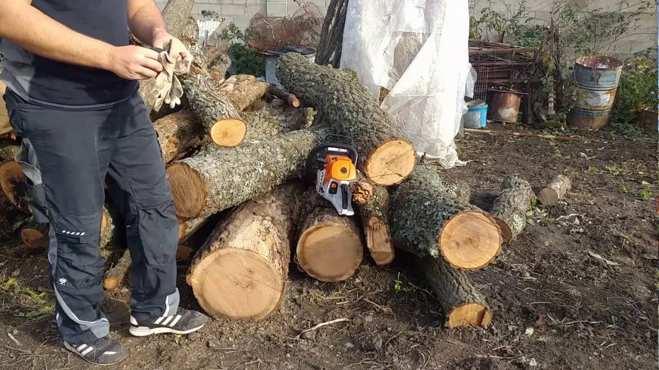 Stihl ms 500i with chain end  of life