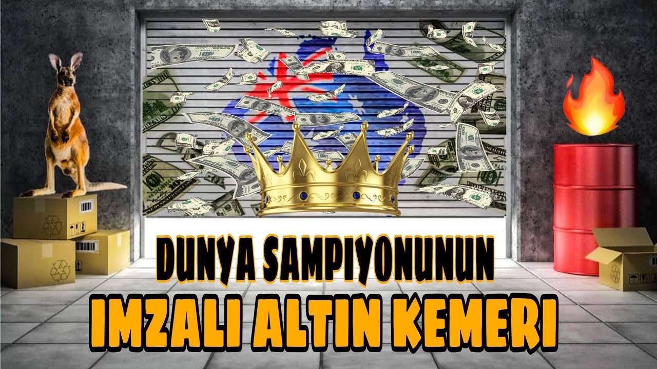 Dünya Şampiyonunun İmzalı ALTIN Kemerini Buldum | Avustralya Depo Savaşları