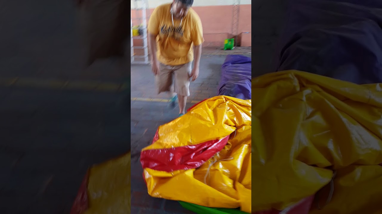 Como Doblar un Tobogán Gigante