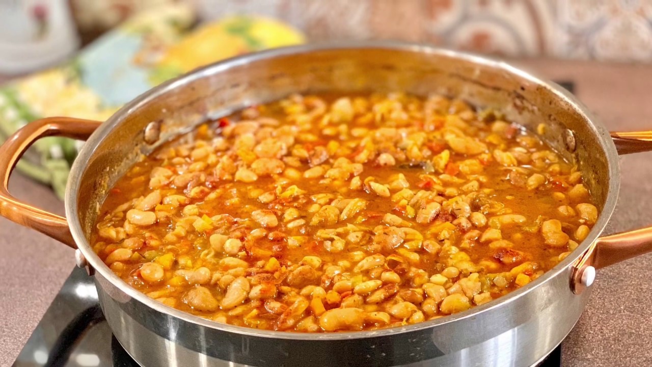 Боб - най-вкусен и-най лесен, слагаме във фурната и забравяме / Фасоль в духовке- просто и вкусно!