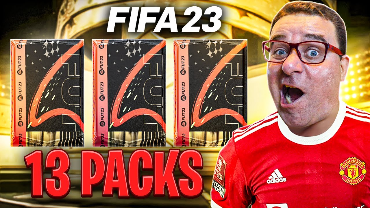 FIFA 23 UT | 13 PACKS MELHORIAS DE OURO É O NUMERO