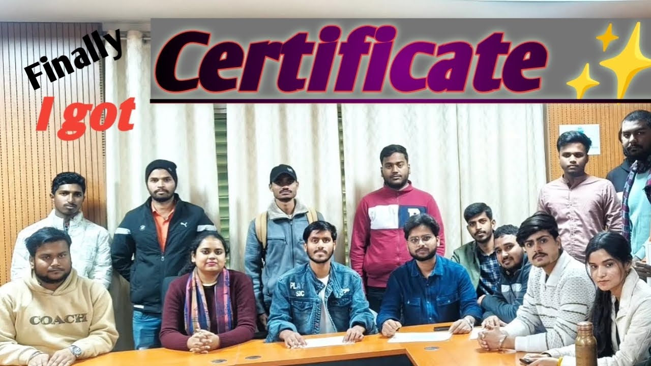 Finally I Got Certificate || Bihar State Pollution Control Board || Mr. Sujit 
