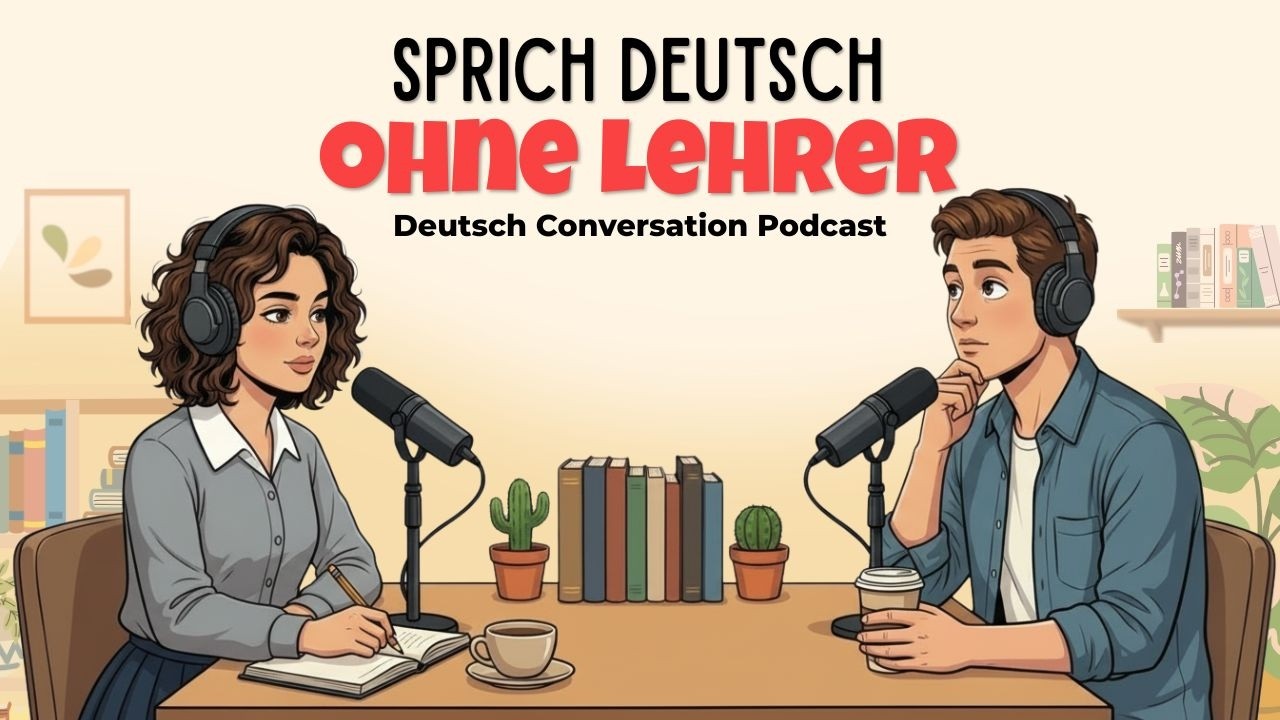 How to Learn German without a Teacher | German Podcast for Easy Conversation