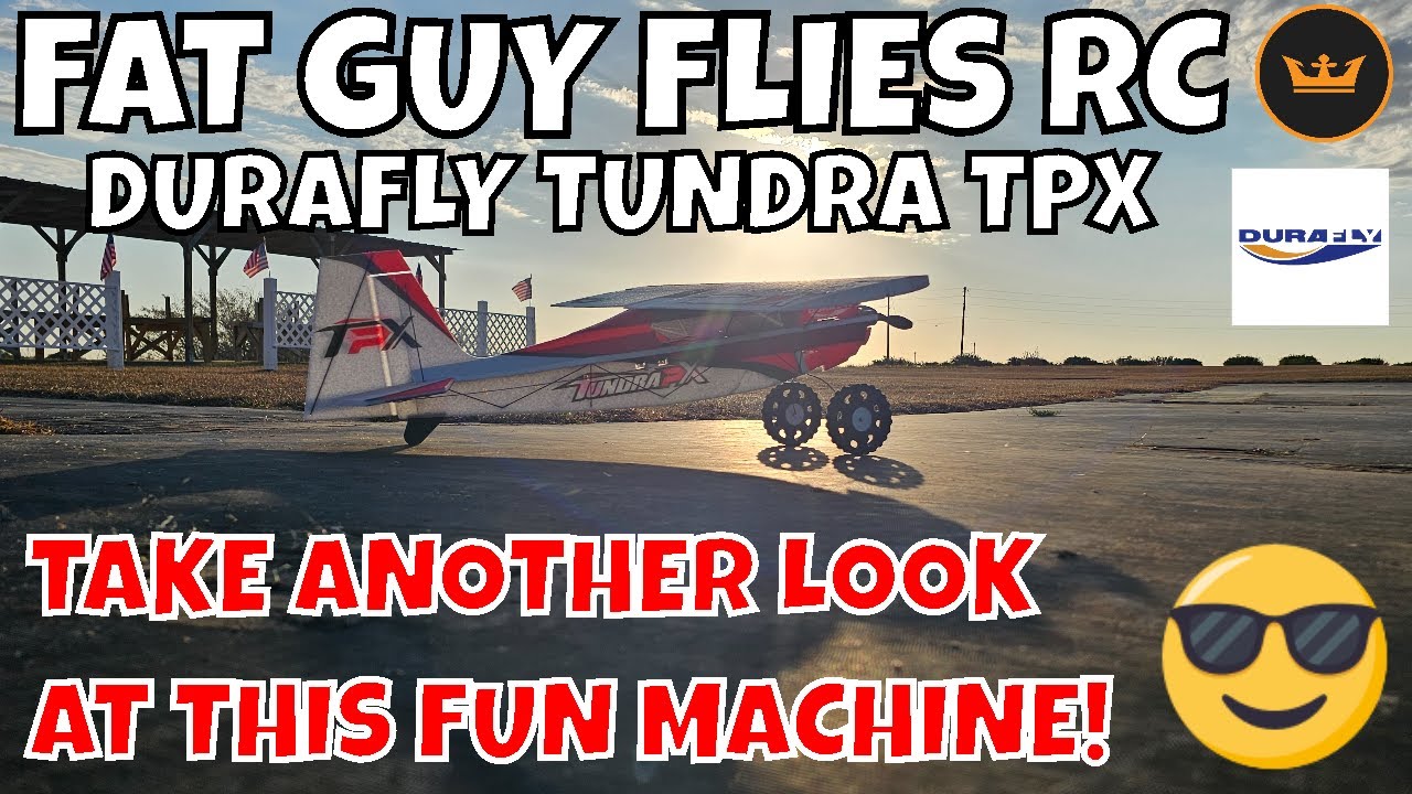 DURAFLY TUNDRA TPX &mdash; ЗАБАВНАЯ МАШИНА! от FGFRC #авиация #радиоуправляемыйсамолет #радиоуправляемый