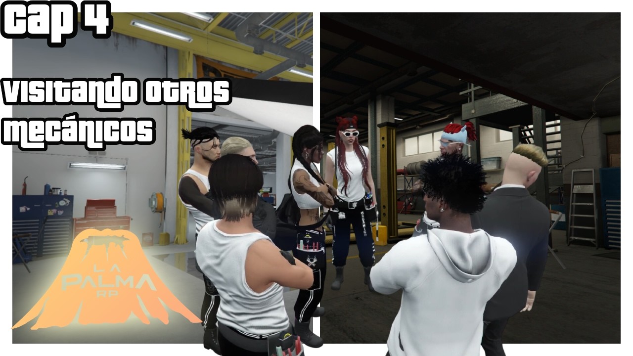 GTA V Roleplay La Palma | Disputa entre mecánicos?