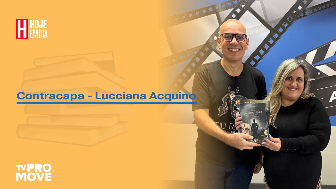 CONTRACAPA - Lucciana Acquino, jornalista e escritora