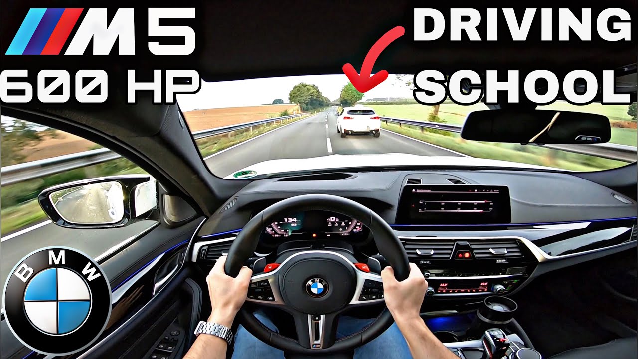 BMW M5 F90 600 л.с. тест-драйв Проселочная дорога