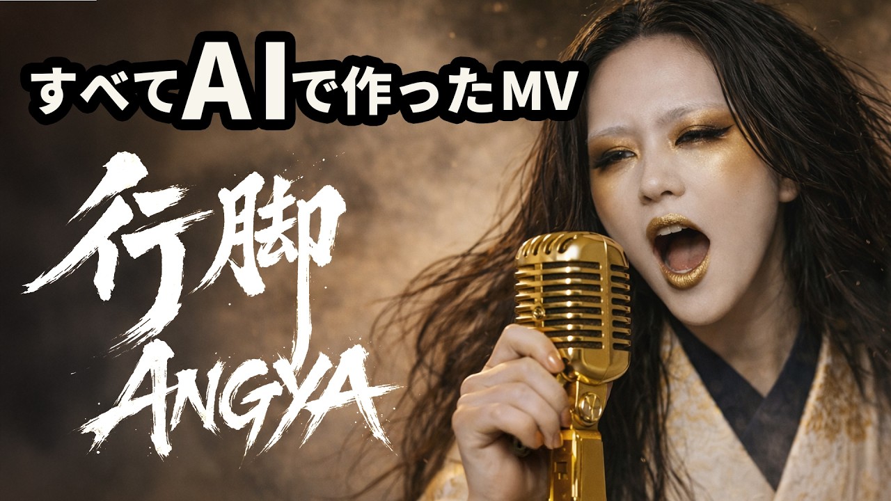 すべてAIで制作｜答えのない道を進む和風シネマティックMV「行脚」