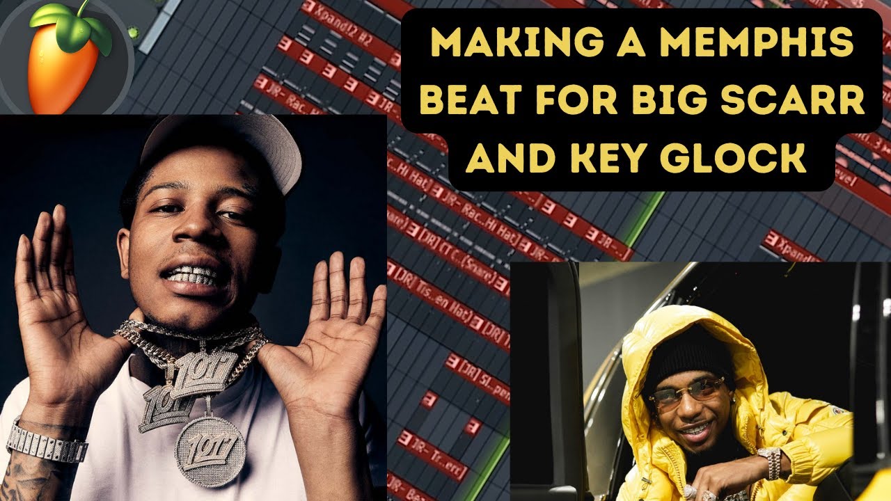 How To Make A Memphis Trap Beat For Big Scarr & Key Glock (Fl Studio Tutorial)
